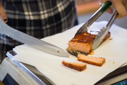 Salmon-MeLocation: Pacific NorthwestFor our smoked salmon plate, we are work Maine’s very own 