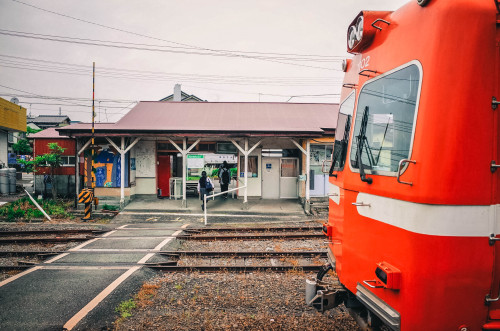 Gakunan Railway Line岳南電車,静岡県,日本
