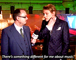 peetamellarkthebaker:  &ldquo;It’s nice for me to do the music, you know. We