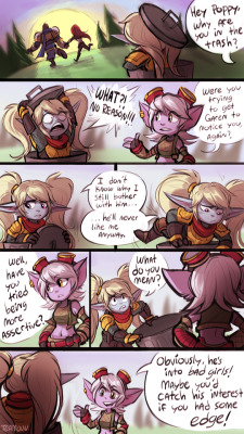 te4moon:Remember THIS COMIC that I drew a long time ago? Well, Burn Hazard and dkey had a brilliant idea for a continuation of it; here’s the commission :^)