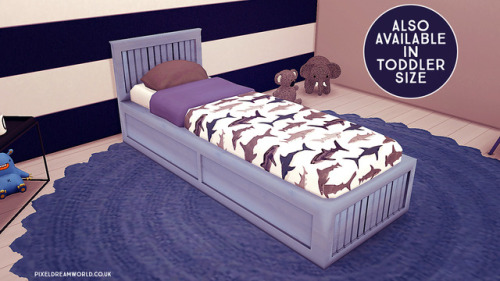 pixeldreamworld - Charlie Bed♥ NEW MESH BY ME♥ BED FRAME ONLY♥...