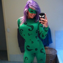 comicbookcosplay:  Rule 63 Riddler 