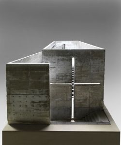 strangesilhouettes:  Tadao Ando model Church of Light 