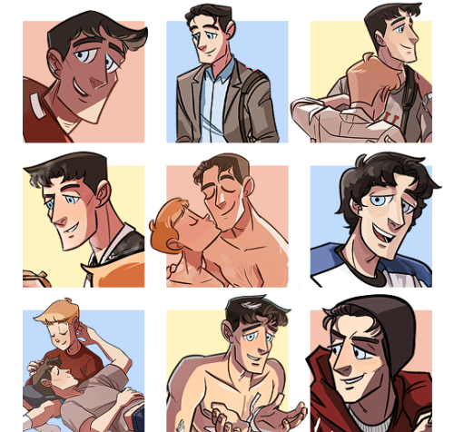 sweetpeamann:some of jacks best looks (i sadly couldn’t include the entire comic)