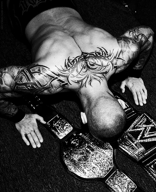 r-keith-blog:  Randy Orton, backstage.   
