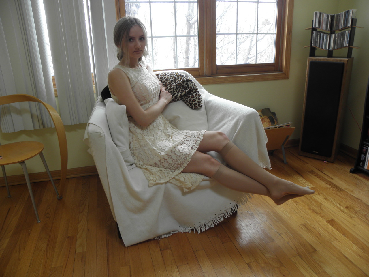 I love pantyhose and stockings!