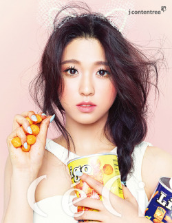 kmagazinelovers:  AOA Seol Hyun - Ceci Magazine