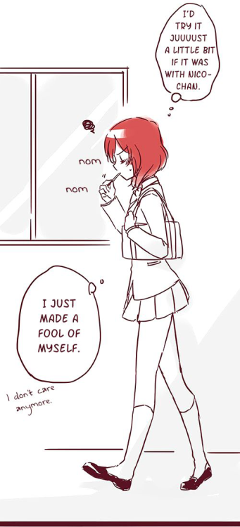 ✧･ﾟ: *✧ NicoMaki Pocky Game Story ✧ *:･ﾟ✧♡ Characters ♡ : Maki Nishikino ♥ Nico Yazawa (also 