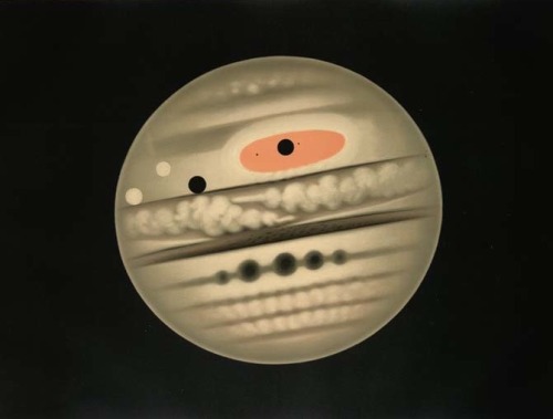 humanoidhistory:Planets Saturn, Jupiter, and Mars, illustrated by French artist-astronomer Étienne L