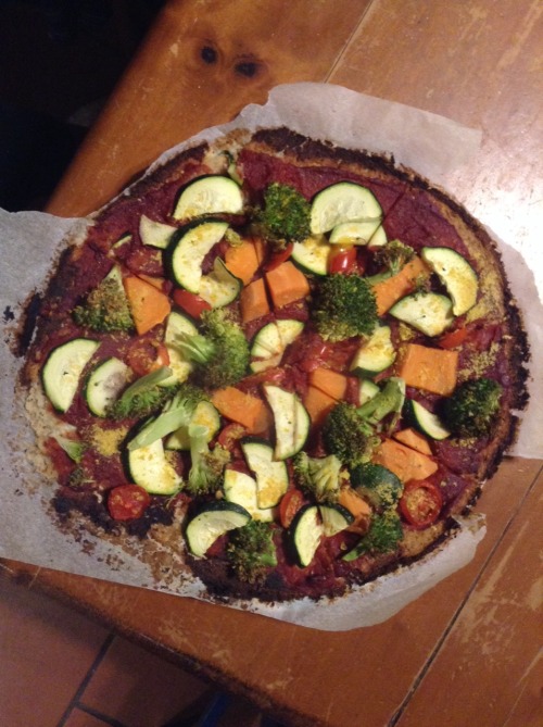 Ugly Food Compilation  • Chickpea Curry and brown rice via Aboutlife • Cauliflower pizza via Caroline  • Purple sweet potato chips, peas and corn, steamed snowpeas and cos and cabbage slaw with mango dressing