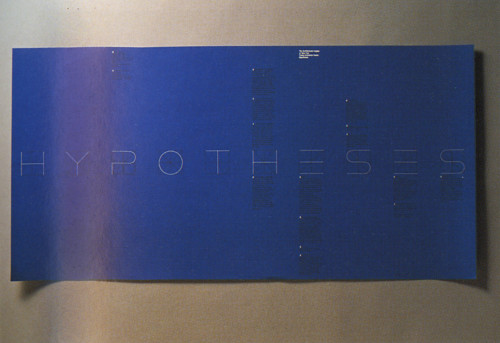 vuls:  HypothesesVignelli Associates, New York, New York, 1987