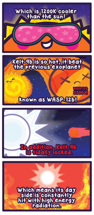 cosmicfunnies: Better late than never!Here’s a comic on the hottest exoplanet in existence!htt