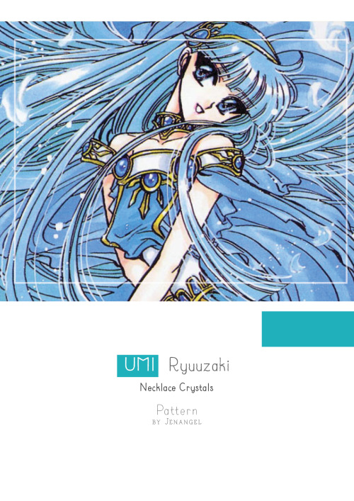 Umi Ryuuzaki’s Artbook Crystal Details pattern in high quality.Yes, this a free pattern made in Adob