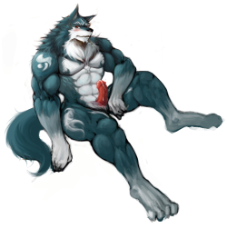 crimwolf:  Spirit Wolf, By IStanI 