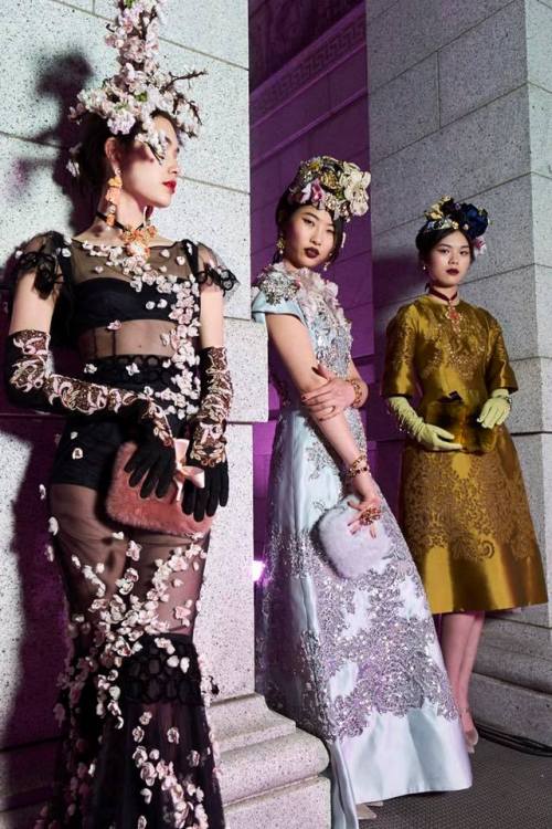 lacetulle:Dolce & Gabbana | Alta Moda Tokyo