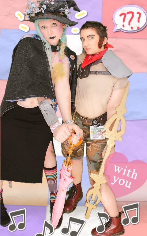 So Animenext had a purikura machine, so we decided to have Taako and Magnus give