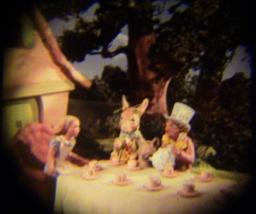 Slides From An Alice In Wonderland Viewmaster Series