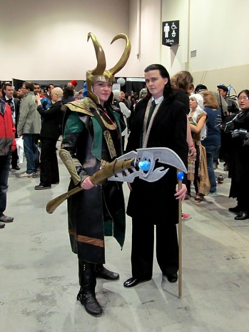 hellofeanor:CCEE Day Two Pulled out the ol’ Stuttgart Loki because it was snowing (see photo 2, wh