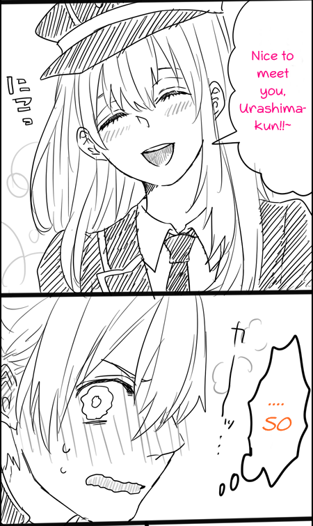 irisviel-yukinashin:    Originally by   デストロイ薫子 &gt;&gt;「浦島くんが初めて乱ちゃんに会ったようです