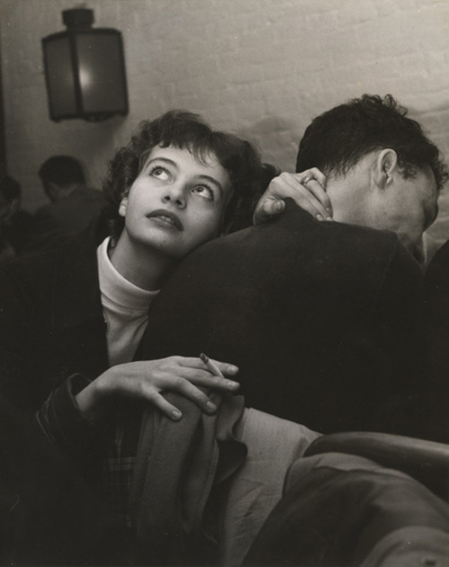 the-night-picture-collector: Weegee, Limelight Cafe, Greenwich Village, NYC, 1954