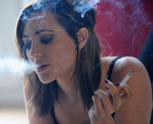 Lady Smoking