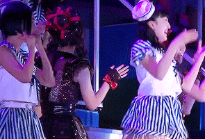 naajuri:  HKT48 fangirling over Jurina during Request Hour 2014