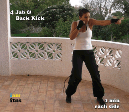 iamftns:  30 minutes Mix Martial Arts inspired workout!  You will burn fat and tone your body with Burn#9! Do exercises (1+2+3+4+5+6+7+8) 3X  Then Stretch with (9+10) Safety Tips:  - Keep the abs contracted all the time - Land softly on the jumps -