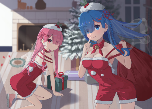    Title: メリクリスマス   Artist: 赤つき   Source: pixiv.net/artworks/78467912/Permission: ✔RGDiscord: discor