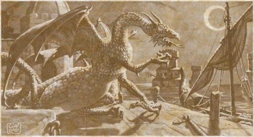 oldschoolfrp:A dragon of Faerun  (Tim Conrad, DM’s Sourcebook of the Realms, from the box