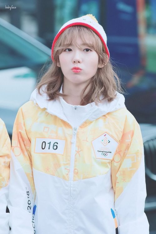 Luda (WJSN) - Pyeongchang Winter Olympic Games for the torch relay Event Pics