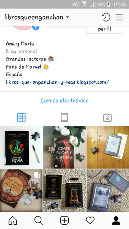 Please if you can (and want ) follow me on Instagram: @librosqueenganchan Thanks 