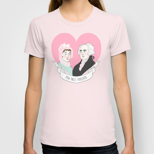 lizzywhimsy:  The Abby and John Adams T Shirt is now Available HERE