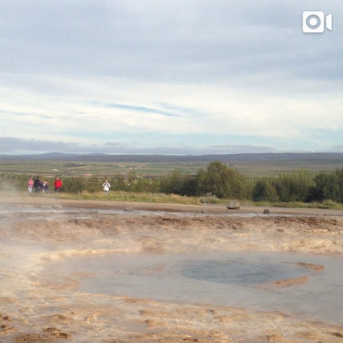 Porn photo instagram:  Erupting Hot Springs at Iceland’s