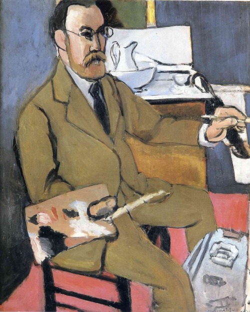 Henri Matisse - Self Portrait (1918) - Henri-Émile-Benoît Matisse was born at eight o'clock in the e