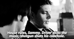 plaiding:  Dean + recurring themes [2/4] ↳ Music  