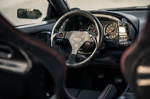 Porn photo redlineandrice:  300ZX Cockpit source