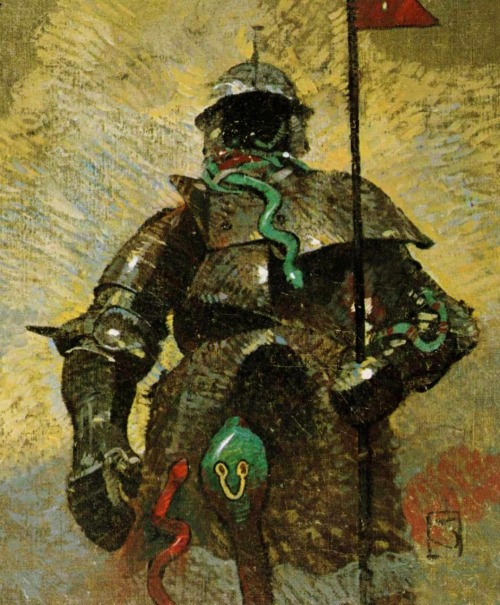 boomerstarkiller67:  Fantasy Worlds of Robert E. Howard - art by Jeff Jones (1976) 