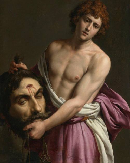 antonio-m:  “David with the Head of Goliath”, c.1620 by Alessandro Turchi (1578–1649). Italian painter of the early Baroque period. oil on canvas