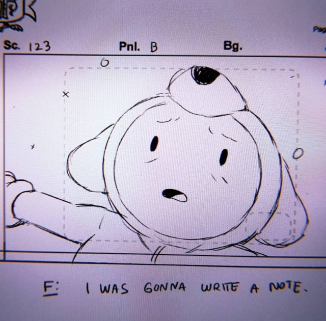 hannakdraws:various Adventure Time storyboard panels by writer/storyboard artist Hanna K. Nyström 