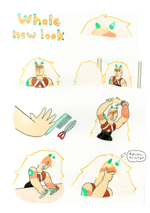 kalorusmi: Whole New Look - Comic by Kalorusmi Events after “Change your mind”. Pages 1 to 4 (end). 