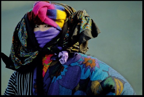 Hans Feurer, photography for Kenzo Takedo’s advertising campaign, 1983. It launched the career