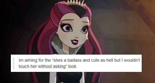 puzzle-dragon:  Raven Queen   Text Posts [Cap Credit: everafterhighcaps] 