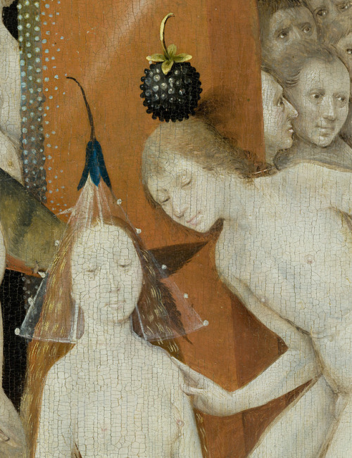 Detail from The Garden of Earthly Delights by Hieronymus Bosch, 1490-1510.•Follow for more: Instagra