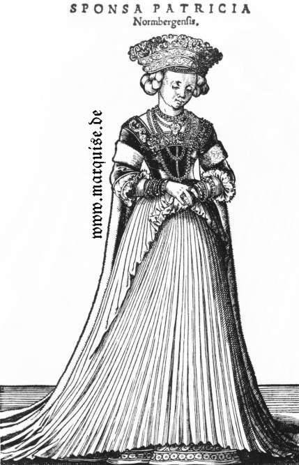 Patrician Bride of Nürnberg by Hans Weigel, 1577