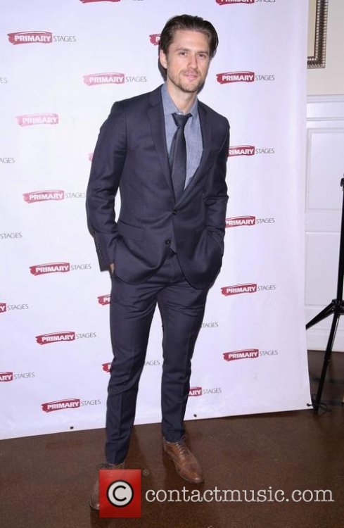 wallshipjournal:ContactMusic.com - 2015 Primary Stages Gala Arrivals:  Aaron Tveit (x)