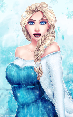 Commission for one of my Patrons ^_^Elsa from FrozenPatreonFacebook