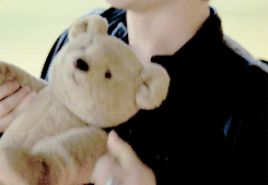 dailydamongifs:  Damon + Ms. Cuddles(requested by anonymous) 