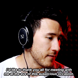 markired:  dinner party w/ the egos. (wow markiplier tv 2 looks great you guys)