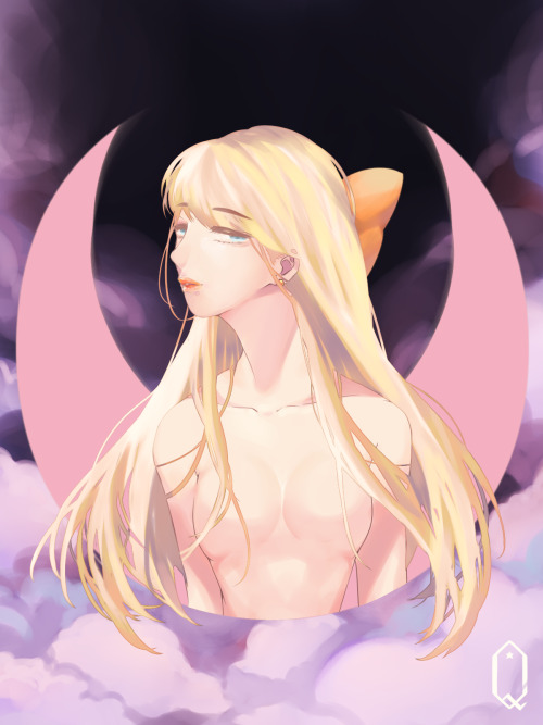 black-quose: mercury : winter outfit designvenus : moon lightnaru : moon beam