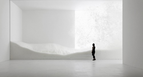 aumonique:  Snow by Tokujin Yoshioka